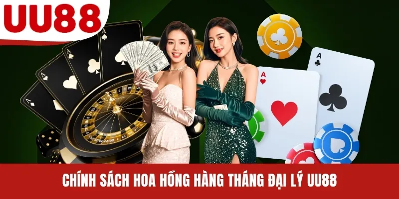 Chính sách hoa hồng hàng tháng đại lý UU88