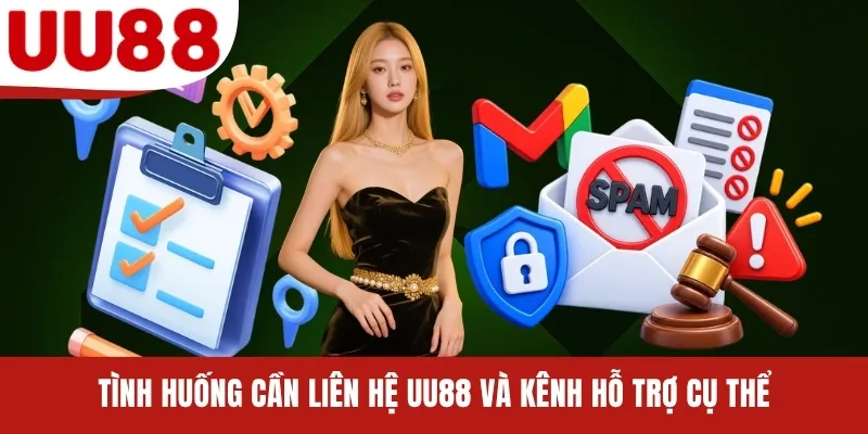 Tình huống cần liên hệ UU88 và kênh hỗ trợ cụ thể